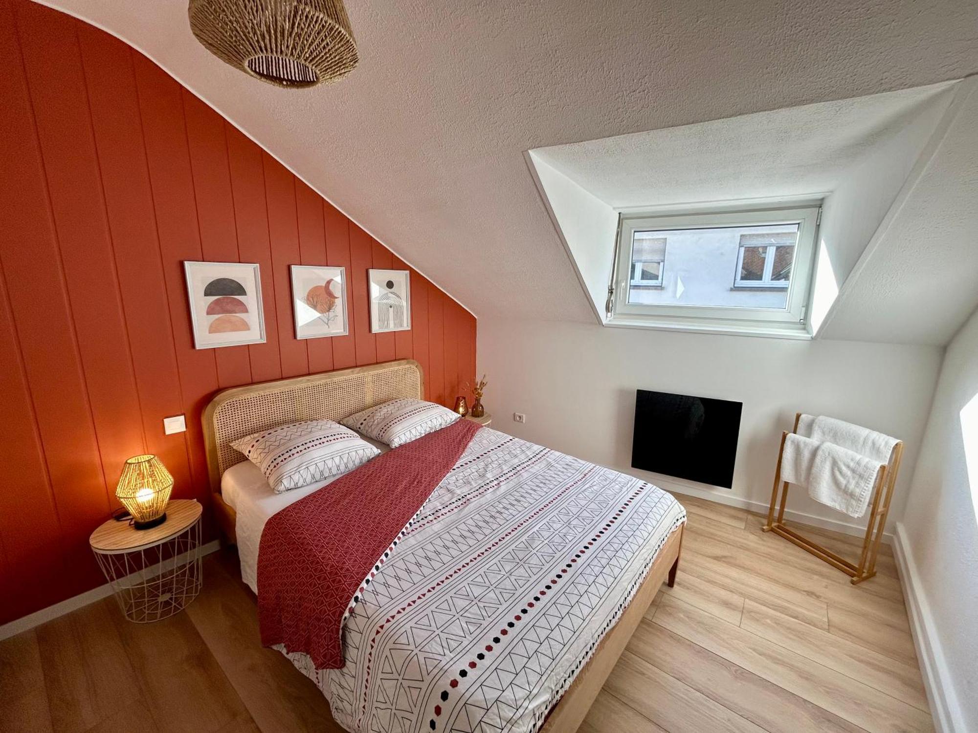 Douce Agathe - Duo-Groupe, Chaleureux, Tram 200M, Centre 10Min Apartment Strasbourg Luaran gambar